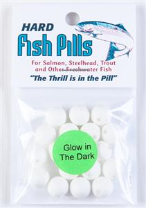 Hard Fish Pills/Floaties - Glow in the Dark